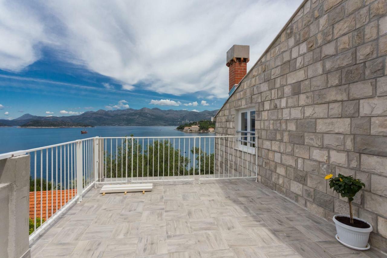 New Apartment With Terrace And Sea View Lopud Exterior photo